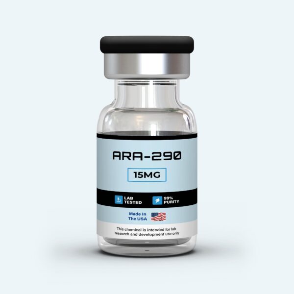 Glass vial of Biolongevity Labs ARA-290