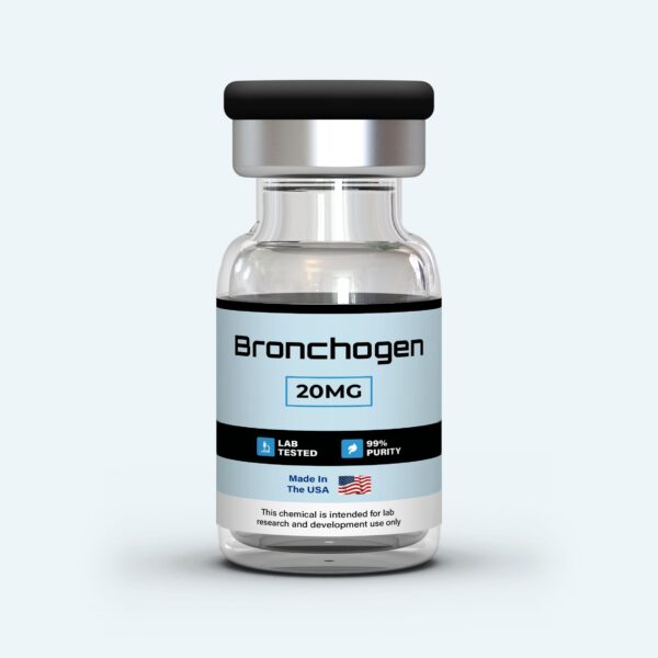 Glass vial of Biolongevity Labs Bronchogen