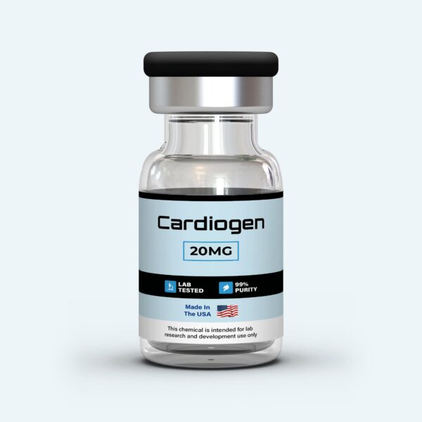 Glass vial of Biolongevity Labs Cardiogen