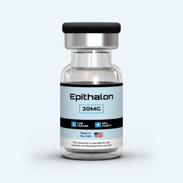 Glass vial of Biolongevity Labs Epithalon (20mg)